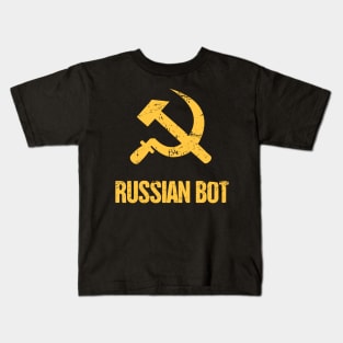 Funny Russian Bot / Internet Troll Kids T-Shirt